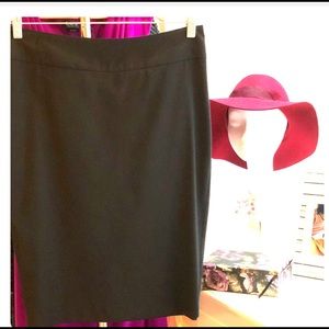 Bebe Black Pencil Skirt Size 8.